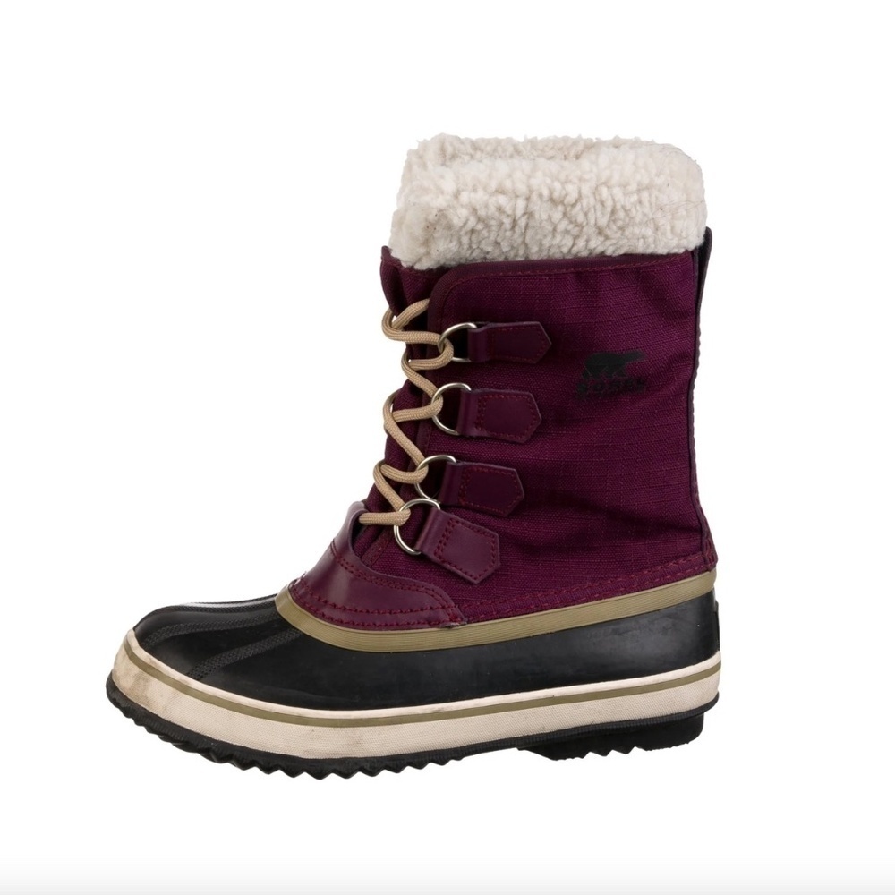 Sorel Carnival Winter Boot insulated water proof in plum
